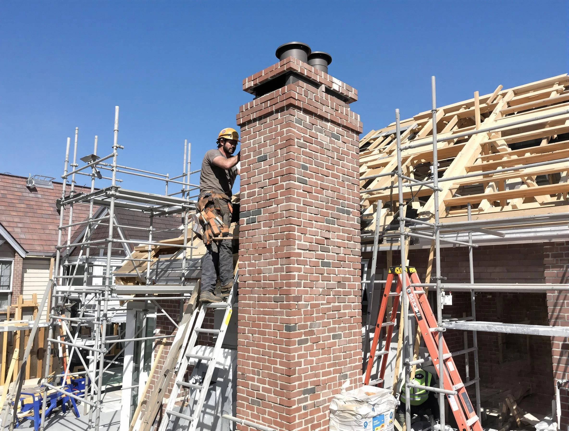 New chimney installation completed by Talladega Chimney Sweep in Talladega, AL