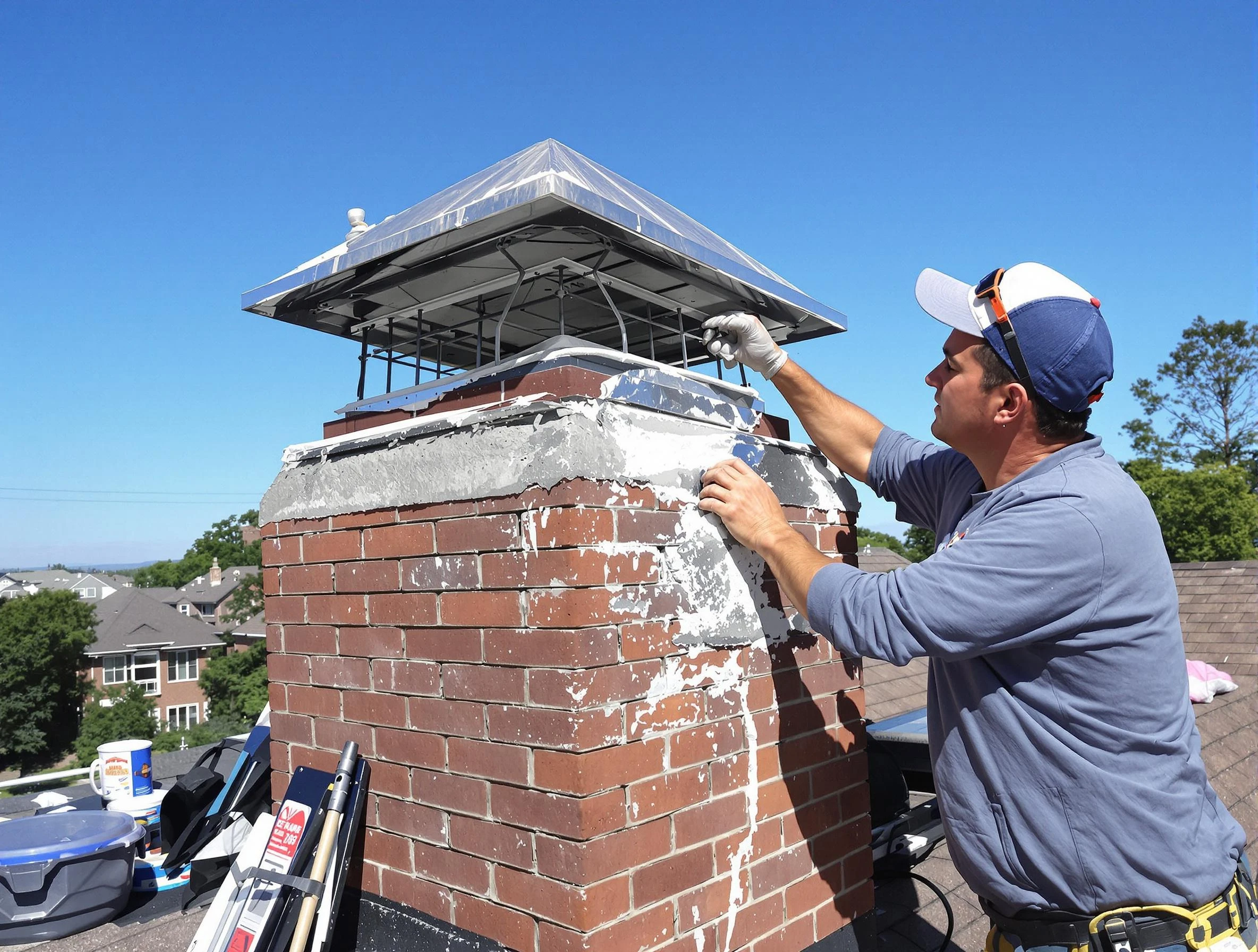 Chimney Crown Services in Talladega