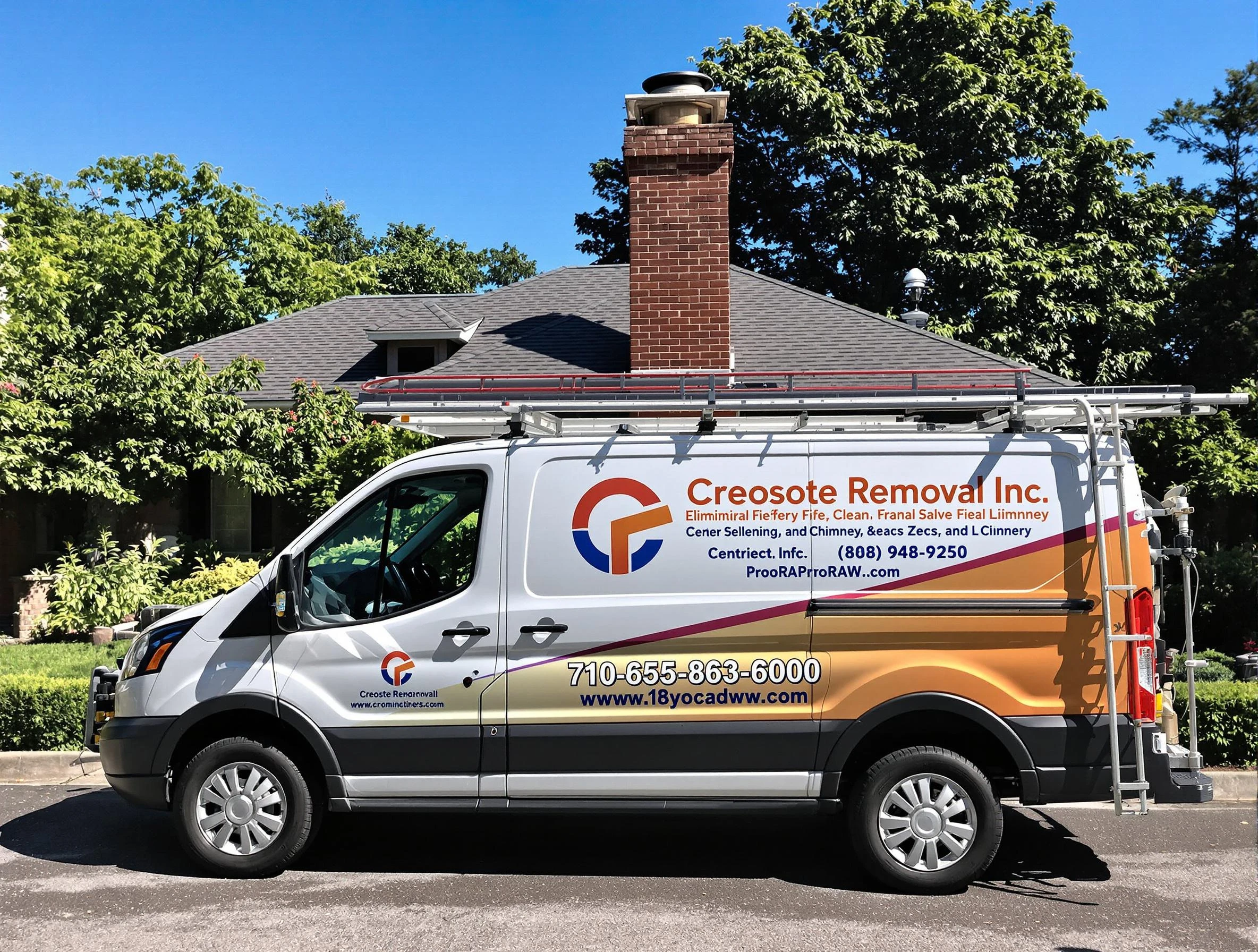 Talladega Chimney Sweep technician removing creosote safely in Talladega, AL